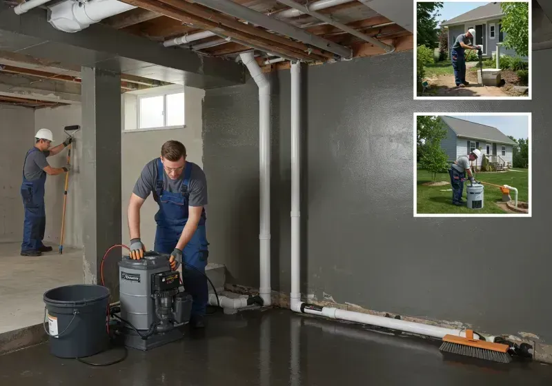 Basement Waterproofing and Flood Prevention process in Columbia, NC